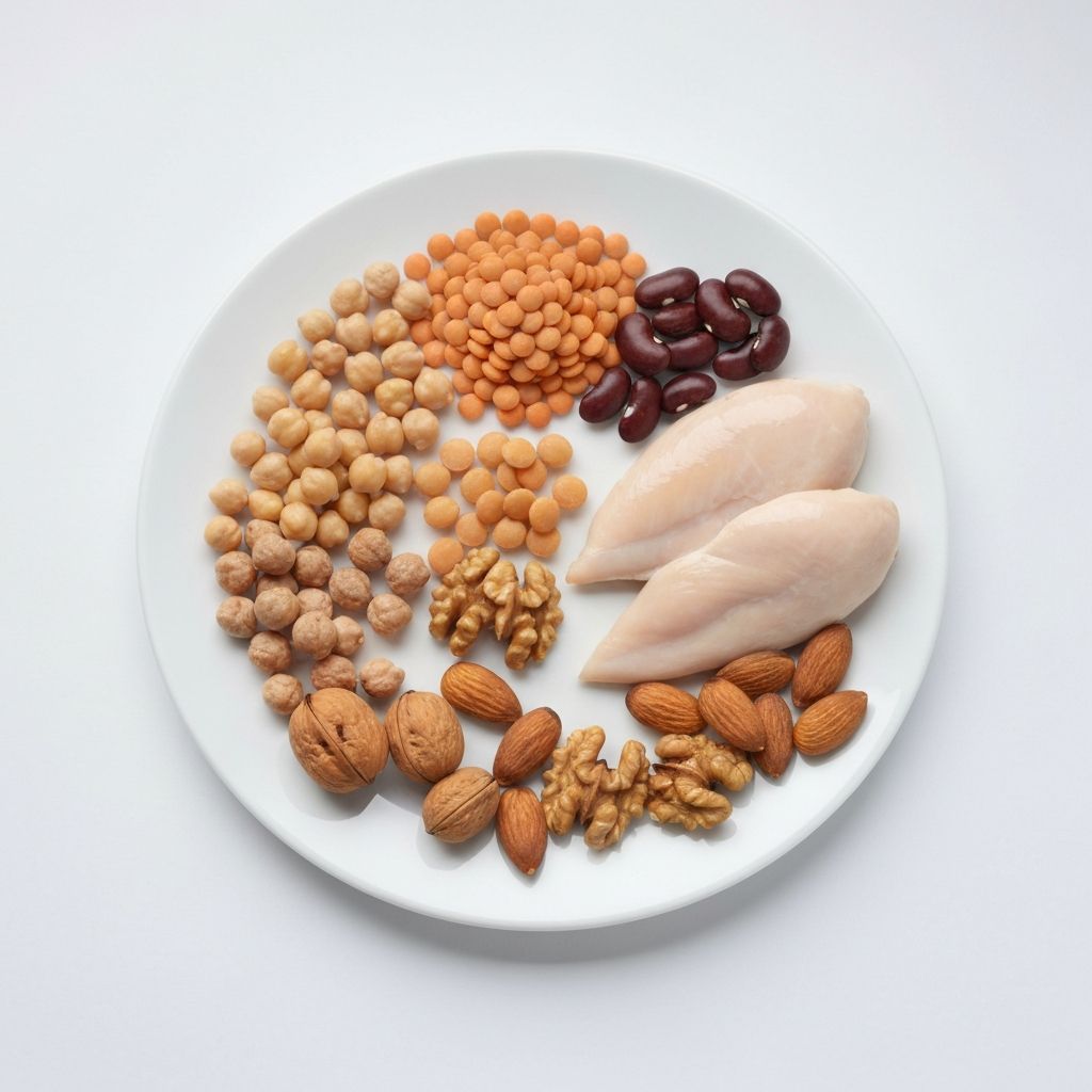 Diverse protein foods